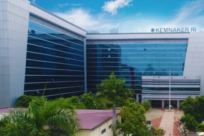 Kantor Kementerian Ketenagakerjaan (Kemenaker).(DOK. Humas Kemenaker)