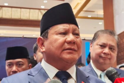 Presiden RI Prabowo Subianto di JCC, Jakarta, Kamis (12/6/2025).(KOMPAS.com/Rahel)