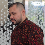 Konsultan dari mantan Mendikbud Nadiem Makarim periode Maret-September 2020, Ibrahim Arief. (CNN Indonesia/Taufiq Hidayatullah)