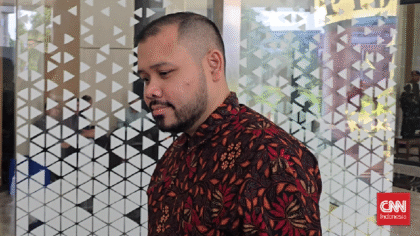 Konsultan dari mantan Mendikbud Nadiem Makarim periode Maret-September 2020, Ibrahim Arief. (CNN Indonesia/Taufiq Hidayatullah)