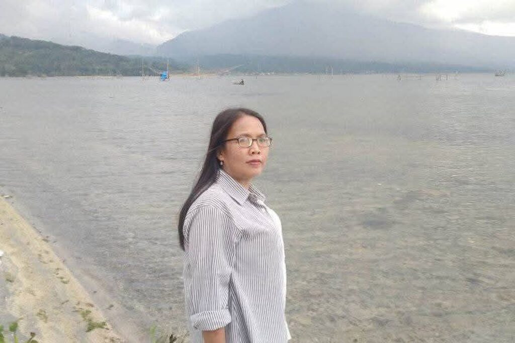 Foto kondisi Juhaidarna alias Dahlia (47) tenaga kerja wanita (TKW) di Malaysia yang berasal Kabupaten Kerinci, Provinsi Jambi sebelum lumpuh usai disiksa majikannya.(Keluarga Korban)