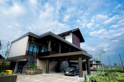 Penampakan design arsitektur Rumah Dinas Menteri di IKN. Foto : Puan for Nawacita
