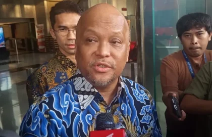 Putra Presiden ke-3 RI B.J Habibie, Ilham Akbar Habibie selesai diperiksa Komisi Pemberantasan Korupsi (KPK), Rabu (3/9/2025). Foto/Jonathan Simanjuntak.
