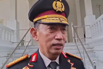 Kapolri Jenderal Listyo Sigit Prabowo di Istana, Jakarta, Rabu (17/9/2025). (KOMPAS.com/Rahel
