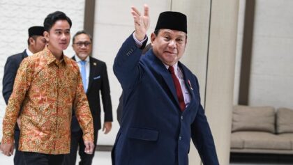 Prabowo dan Gibran (ANTARA FOTO/MUHAMMAD ADIMAJA)