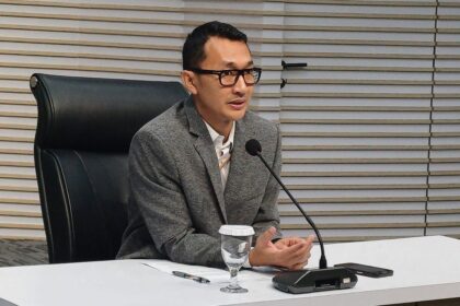 Juru Bicara KPK Budi Prasetyo di Gedung Merah Putih, Jakarta, Rabu (11/6/2025).(KOMPAS.com/Haryanti Puspa Sari)