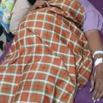 Almarhumah Irene Sokoy saat berada di rumah sakit pada Selasa (18/11/2025) (KOMPAS.com/FINDI RAKMENI)