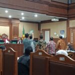 Sidang lanjutan kasus korupsi pengadaan laptop berbasis Chromebook untuk terdakwa eks Konsultan Teknologi Kemendikbudristek Ibrahim Arief dkk di Pengadilan Tipikor Jakarta, Selasa (6/1/2026)