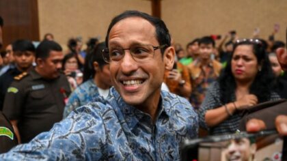 Nadiem Makarim/DOK ANTARA FOTO/Rivan Awal Lingga/nz