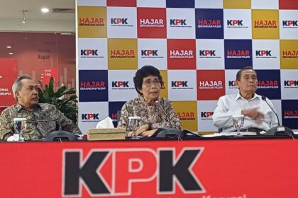 Anggota Dewas KPK Albertina Ho dalam Konferensi Pers Kinerja Dewas Pengawas Jilid I di Gedung C1 KPK, Jakarta, Kamis (12/12/2024).(KOMPAS.com/Haryanti Puspa Sari)