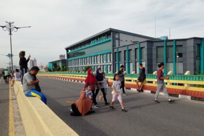 Ilustrasi Car Free Day Pekanbaru. Foto R. Heru