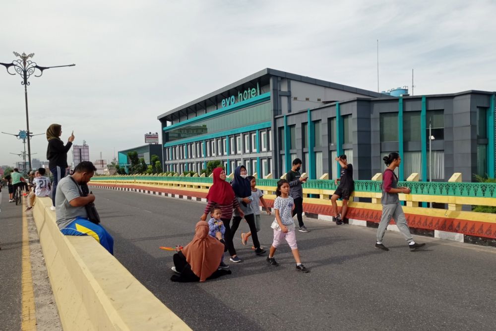 Ilustrasi Car Free Day Pekanbaru. Foto R. Heru