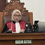 Hakim Lucy Ermawati, Selasa (4/3/2025).(KOMPAS.com / IRFAN KAMIL)