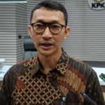 Anggota Tim Jubir KPK Budi Prasetyo dalam keterangan Pers beberapa waktu lalu. foto: Tangkapan Layar kompas.com