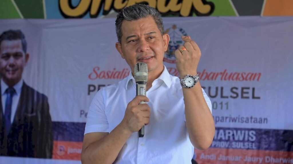 Andi Januar Jaury Dharwis Partai Demorat Sulawesi Selatan