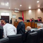 suasana sidang perkara Abdul Wahid