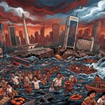 Ilustrasi Jakarta Ambles_headlinesia