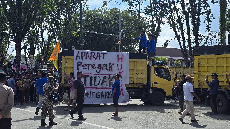 Demo bbm di Balikpapan