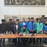Konferensi pers pernyataan sikap BEM Bersatu di Jakarta, Selasa (16/6/2026). ANTARA/Fath Putra Mulya