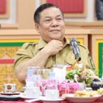 SF Hariyanto Coffee Morning Pimpinan & Ketua-ketua Fraksi DPRD Prov. Riau serta Sekda Prov. Riau. Dok. Diskominfotik Riau
