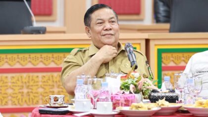 SF Hariyanto Coffee Morning Pimpinan & Ketua-ketua Fraksi DPRD Prov. Riau serta Sekda Prov. Riau. Dok. Diskominfotik Riau