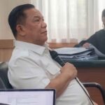 SF Hariyanto saat menjadi saksi di persidangan dugaan kasus korupsi dinas pupr pkpp provinsi riau