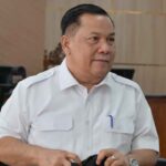 SF Hariyanto saat menjadi saksi pada dugaan korpsi di Dinas PUPR PKPP Provinsi Riau. Amriyadi/headlinesia.com