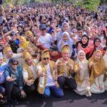 Walikota Pekanbaru Agung Nugroho dalam rangkaian event Hut Kota Pekanbaru
