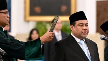 Presiden Prabowo Resmi Lantik Said Iqbal sebagai Penasehat Khsus Presiden Urusan Buruh