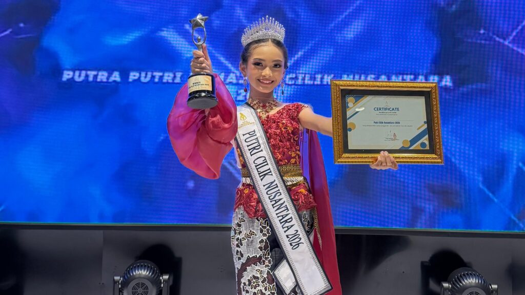 Khinara Fildzah Asal Riau Sabet Juara Putri Cilik Nusantara 2026