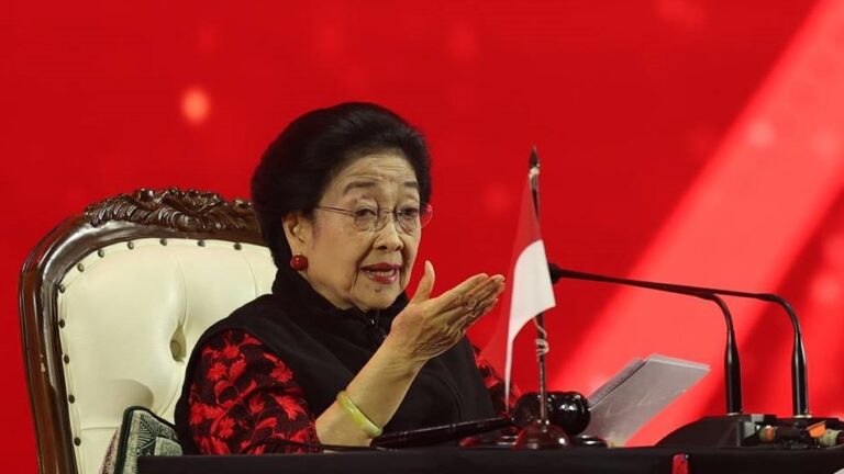 Ketua Umum Partai Demokrasi Indonesia Perjuangan, Megawati Soekarno Putri